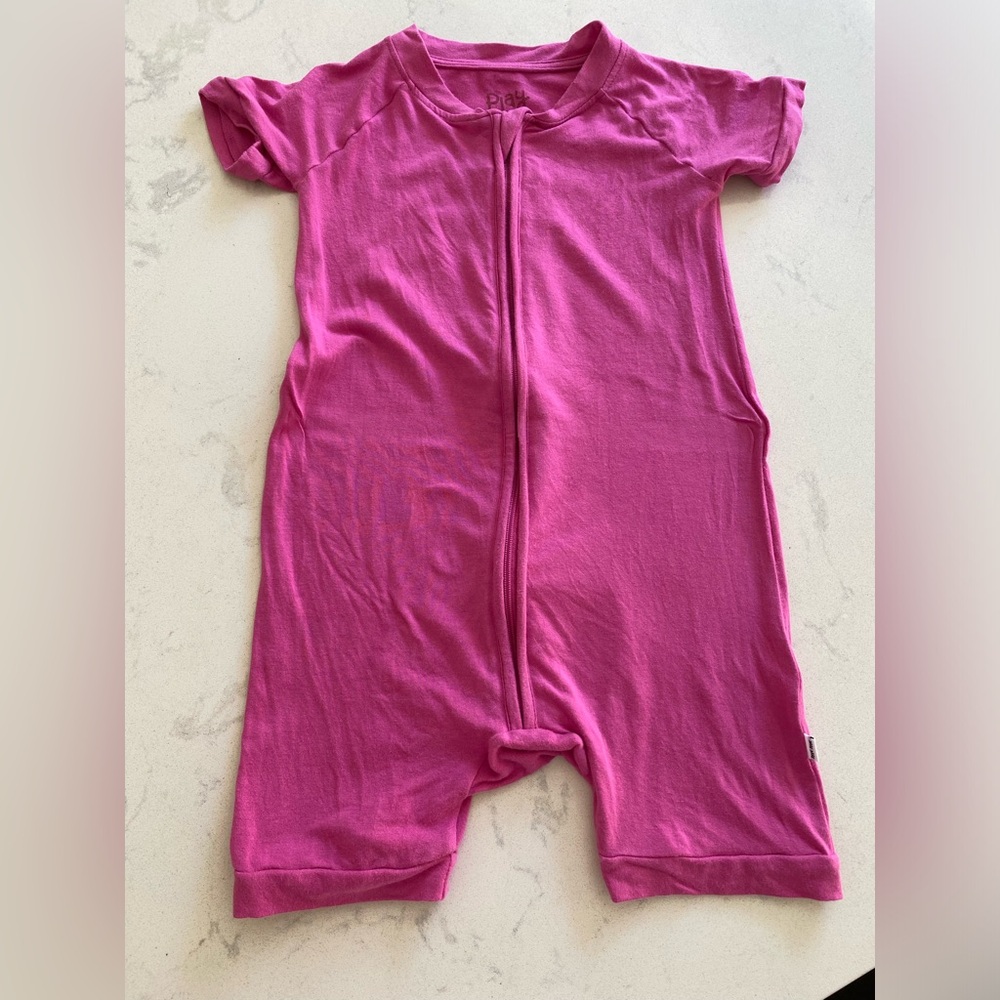Little Sleepies Rosette Bamboo Viscose Shorty Romper